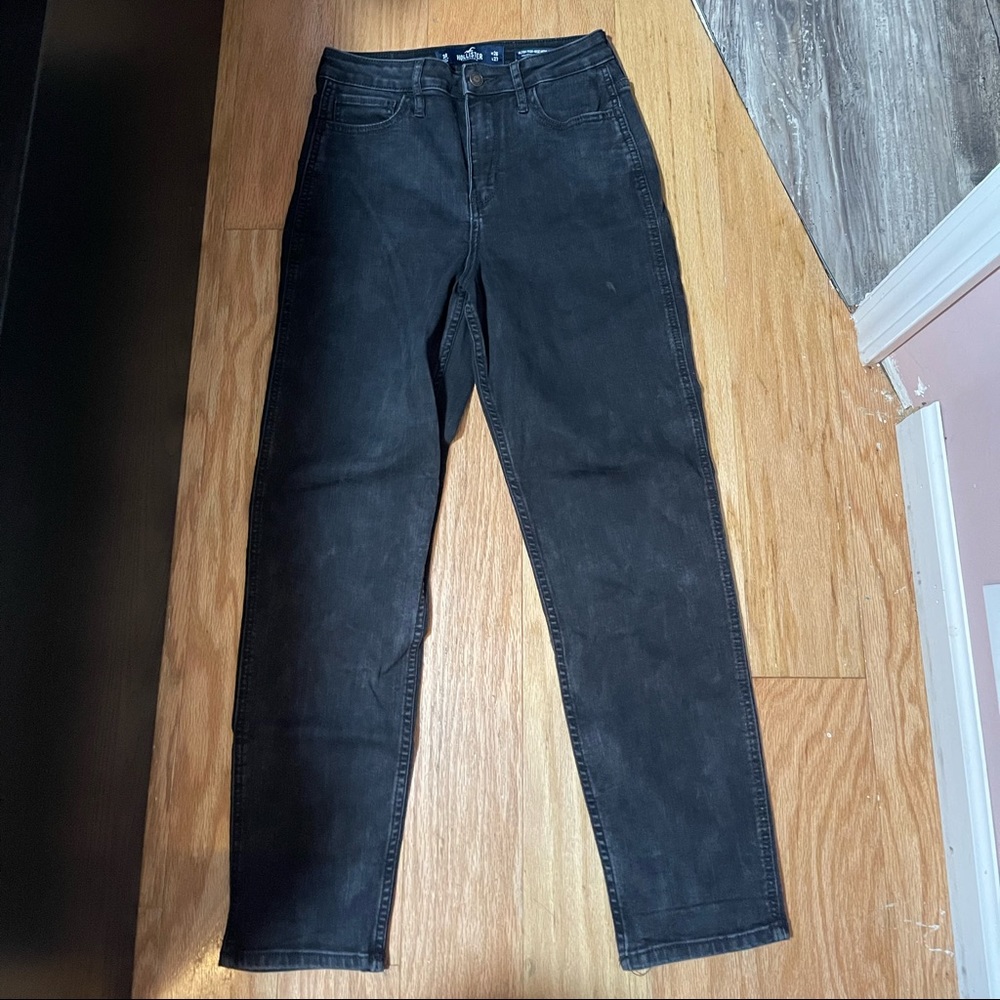 Hollister black mom jeans